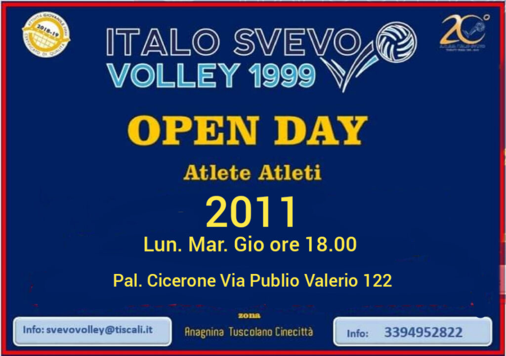 OPEN DAY SVEVO  2011